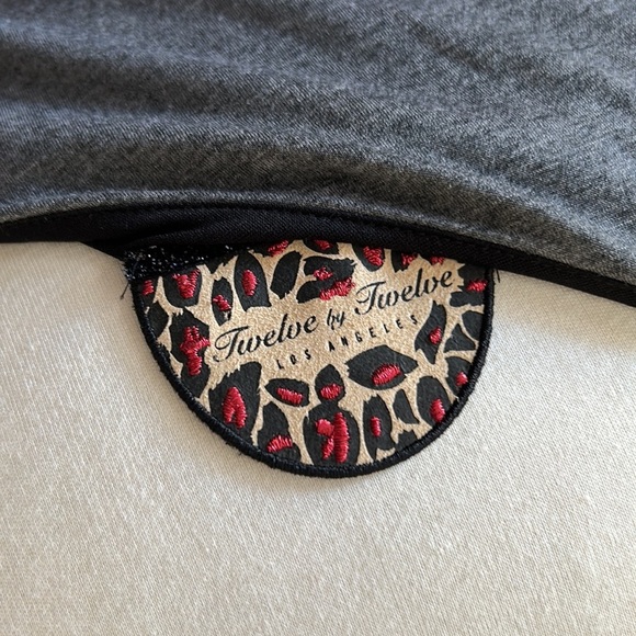 Gray Bodycon Women L Mini One Shoulder Prom Party Dress Lace Twelve By Twelve LA - Picture 8 of 8